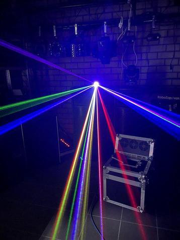 Rgb kleuren laser 500 mW prachtige laser