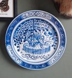 Antiek wandbord 1909 Porceleyne Fles, Antiek en Kunst, Antiek | Wandborden en Tegels, Ophalen of Verzenden