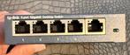 TP-Link TL-SG105 5gb + toebehoren, Computers en Software, Netwerk switches, Ophalen of Verzenden, Zo goed als nieuw