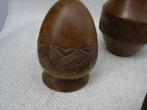 5 stuks KUBA [Congo] art wooden boxes, Ophalen of Verzenden