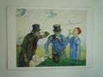 Kunstkaart Vincent van Gogh de drinkers, Verzenden, 1980 tot heden, Overige thema's