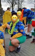 Hawaii blouse en broek (meerdere maten), Ophalen, Zo goed als nieuw, Maat 34 (XS) of kleiner, Carnaval