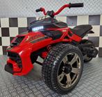 Kindermotor Spyder - soft start - leren zit - verlichting, Ophalen of Verzenden, Nieuw