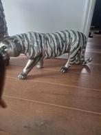 Mooi zilveren panter 85 cm lang, Verzamelen, Beelden en Beeldjes, Ophalen, Dier
