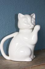 Porseleinen theepot in de vorm van een kat/poes, Ophalen, Overige typen, Nieuw, Overige stijlen
