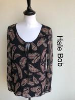 Hale Bob Blouse 100% zijde {mt: 36} 3244-DR, Kleding | Dames, Blouses en Tunieken, Zwart, Hale Bob, Zo goed als nieuw, Maat 36 (S)