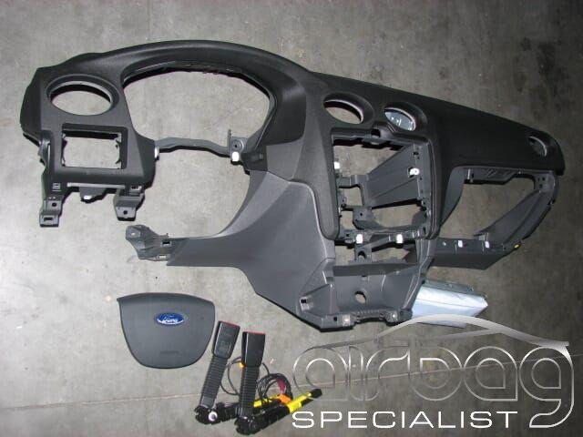 Complete airbag set ford focus model 2005-2008 , 2008-2011, Auto-onderdelen, Dashboard en Schakelaars, Ford, Gebruikt, Ophalen of Verzenden
