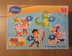 Puzzels Disney Jake piraat, Ophalen of Verzenden, 10 tot 50 stukjes, Gebruikt, 4 tot 6 jaar