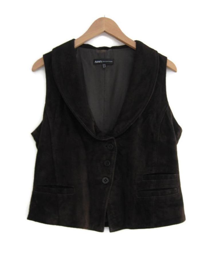 gilet maat 40 Arma Collection lamsleer bruin, Kleding | Dames, Jasjes, Kostuums en Pakken, Gedragen, Jasje, Maat 38/40 (M), Bruin