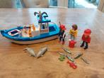 Playmobile vissersboot set, Kinderen en Baby's, Speelgoed | Playmobil, Ophalen of Verzenden, Los playmobil, Zo goed als nieuw