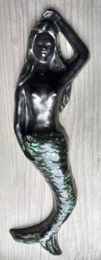 RIGO keramiek zeemeermin vintage wandkeramiek, Antiek en Kunst, Antiek | Keramiek en Aardewerk, Ophalen of Verzenden