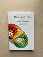 Thinking in Systems (Meadows), Boeken, Studieboeken en Cursussen, Ophalen of Verzenden, Beta, Zo goed als nieuw, HBO