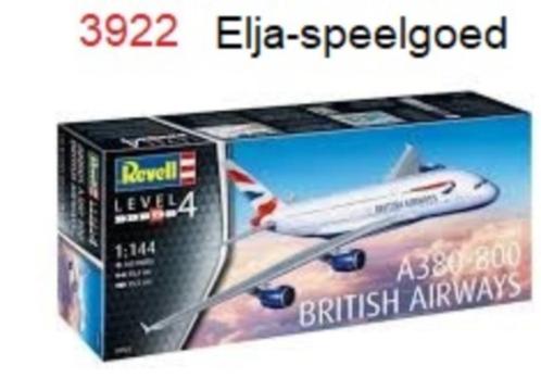Modelbouw Revell 1:144 Airbus A380 -800Britisch Airways 3922, Hobby en Vrije tijd, Modelbouw | Vliegtuigen en Helikopters, Nieuw