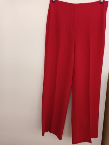 Pantalon Mango ceriserood maat XL beschikbaar voor biedingen