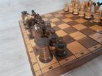 Schaak set hout - s3034, Ophalen of Verzenden, Zo goed als nieuw