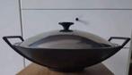Le Creuset Gietijzeren wok, Ophalen of Verzenden, Zo goed als nieuw, Gietijzer, Koekenpan of Braadpan