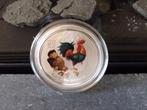 2017 Australia - Lunar II Rooster - 1/2 coloured silver, Ophalen of Verzenden, Losse munt, Zilver