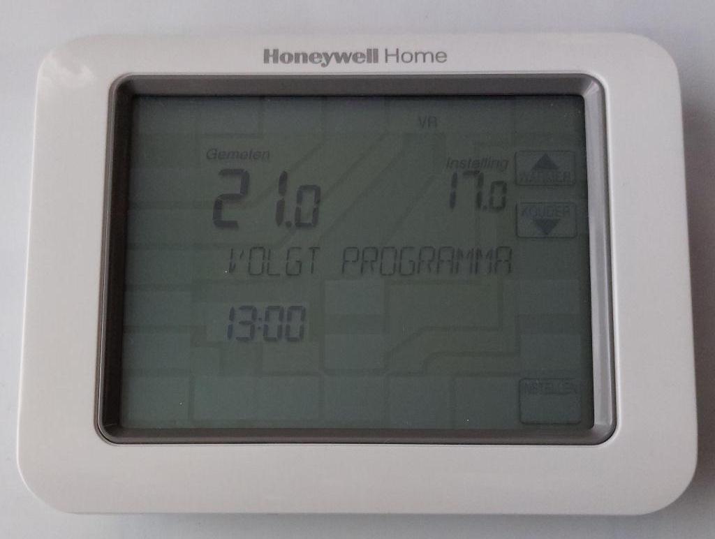 Thermostaat Honeywell Chronotherm Touch incl. handleiding., Ophalen, Zo goed als nieuw