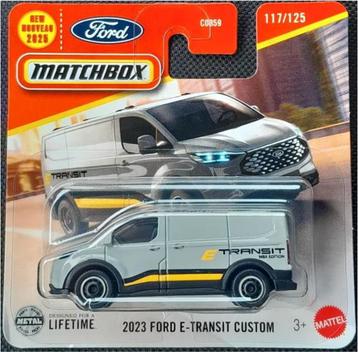 2025 Matchbox 2023 Ford E-Transit Custom beschikbaar voor biedingen