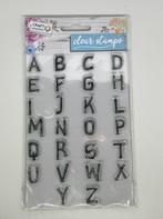 Clearstamp Letters 1, Hobby en Vrije tijd, Stempelen, Nieuw, Clearstamp, Ophalen