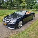 Mercedes-Benz E 6 cil E300cgi AMG line Cabrio Aut7 2013, Auto's, Achterwielaandrijving, 1800 kg, Zwart, Leder