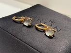 Bron • oorbellen set • 18kt roségoud met lemonkwarts • nieuw, Sieraden, Tassen en Uiterlijk, Ophalen of Verzenden, Zo goed als nieuw
