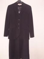 Josephine d. blauw mantelpak 38, Maat 38/40 (M), Josephine & Co, Kostuum of Pak, Blauw
