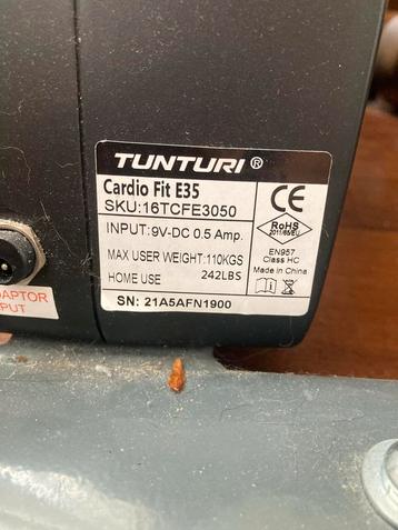 Tunturi Cardio Fit E35 Hometrainer beschikbaar voor biedingen