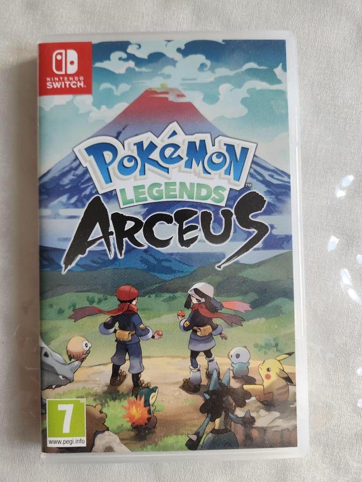 Pokemon Legends Arceus voor de Nintendo Switch, Spelcomputers en Games, Games | Nintendo Switch, Zo goed als nieuw, Avontuur en Actie
