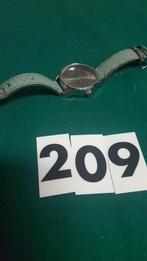 s 209-, horloge groen leer, Ophalen of Verzenden