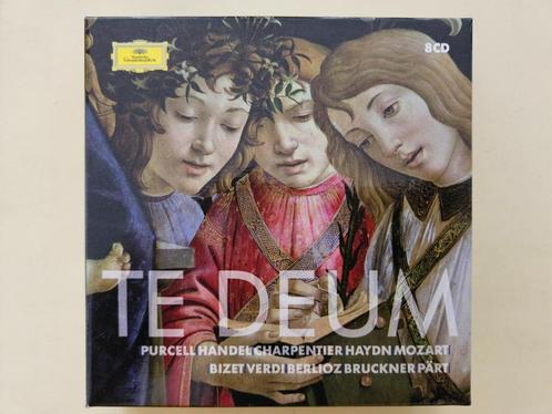 8CD Box Te Deum - Purcell Handel Bizet Verdi Berlioz Haydn, Cd's en Dvd's, Cd's | Klassiek, Zo goed als nieuw, Vocaal, Met libretto
