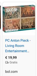 Puzzel Anton Pieck 1000 stuks, Hobby en Vrije tijd, Ophalen, 500 t/m 1500 stukjes, Zo goed als nieuw