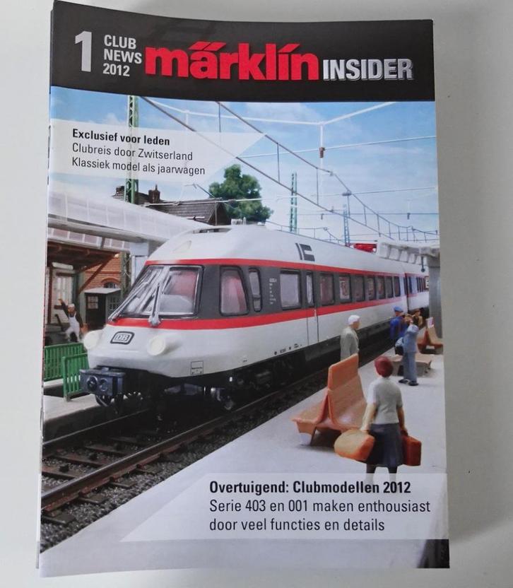 Marklin Insider - 26 nummers, Hobby en Vrije tijd, Modeltreinen | H0, Zo goed als nieuw, Boek, Tijdschrift of Catalogus, Märklin