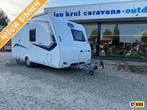 Caravelair Antares Style 410 zeer compleet, Caravans en Kamperen, Overige typen, Tot en met 2, Bedrijf, Treinzit