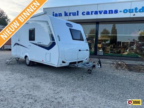 Caravelair Antares Style 410 zeer compleet, Caravans en Kamperen, Caravans, Bedrijf, tot en met 2, 750 - 1000 kg, Treinzit, Caravelair