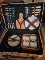 Picknickmand set, Hobby en Vrije tijd, Picknickmanden, Ophalen, Zo goed als nieuw