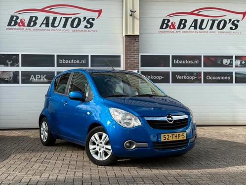 Opel Agila 1.0 12V 2012 Airco Elektr Ramen Elektr Spiegels, Auto's, Opel, Bedrijf, Agila, ABS, Airbags, Airconditioning, Boordcomputer