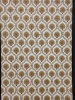 14095 Vintage behang in bruin beige met goudaccenten swiet, Huis en Inrichting, Stoffering | Behang, Verzenden, Minder dan 10 m²