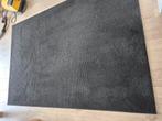 2 zwarte vloerkleden Ikea Sporup 133x195 in nette staat, Ophalen, Gebruikt