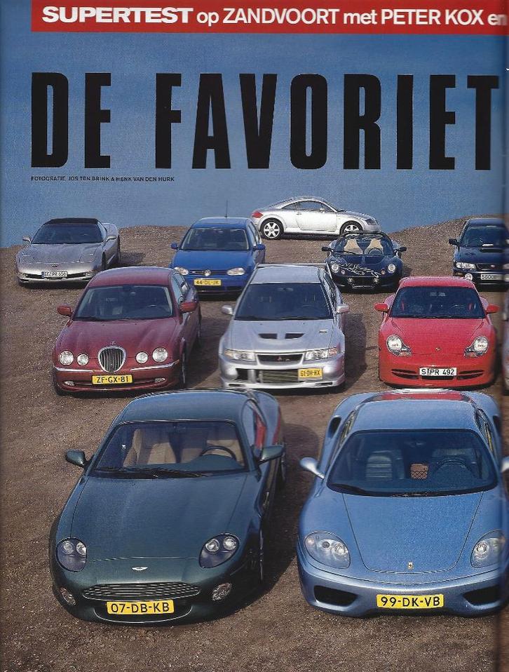 Autovisie Supertest 1999, Boeken, Auto's | Folders en Tijdschriften, Gelezen, Algemeen, Ophalen of Verzenden