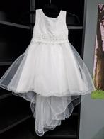 Superlief bruidsmeisje jurkje met sleepje en glittertulle, Ophalen of Verzenden, Nieuw, Zwart
