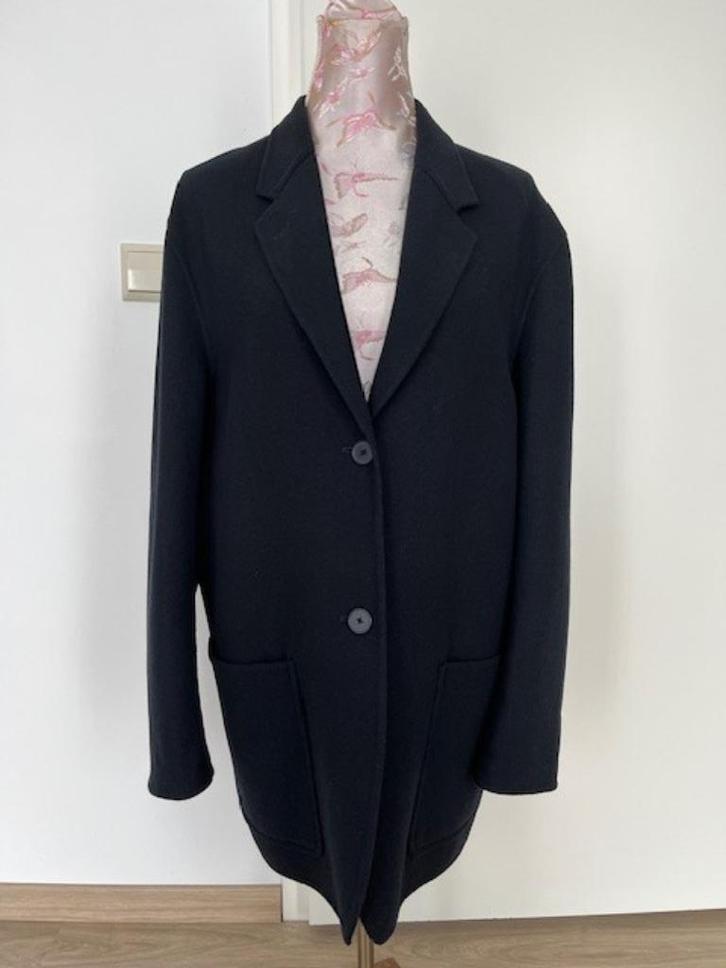 jas van Uniqlo,blauw, mtXL, zgan, Kleding | Dames, Jassen | Winter, Zo goed als nieuw, Maat 46/48 (XL) of groter, Blauw, Verzenden