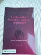Hoofdstukken Personen-, Familie- en Erfrecht - 4e druk, Boeken, Studieboeken en Cursussen, Gelezen, Ophalen of Verzenden, WO, Wolters Kluwer
