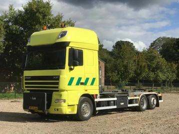 DAF XF 105 Haakarm 6x2 Haakarm Containersysteem Multilift beschikbaar voor biedingen
