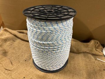 SCHRIKKOORD 5mm/haspels a 400mtr/braided ! beschikbaar voor biedingen