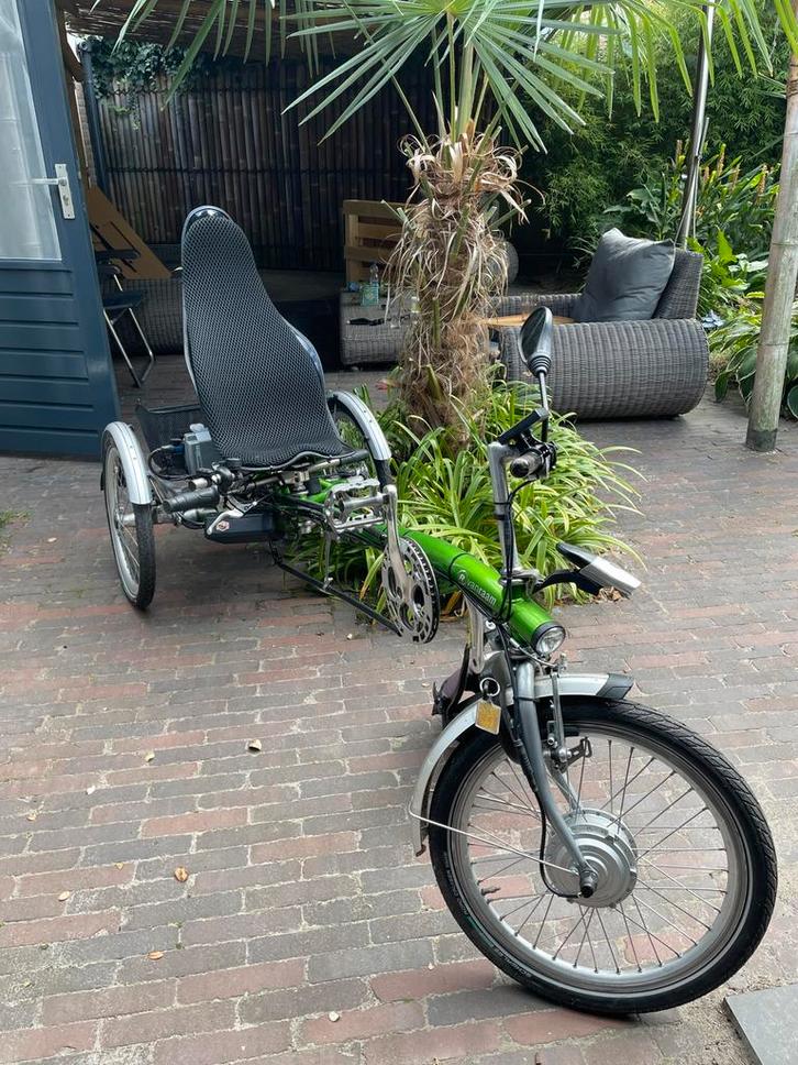 Van Raam easy sport driewieler incl 2 accu’s en aandrijving, Fietsen en Brommers, Fietsen | Driewielfietsen, Zo goed als nieuw