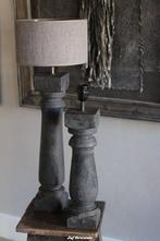Baluster massief hout met cementfinish matzwart, Www.jufbrocante.nl, Www.jufbrocante.nl, Nieuw, Ophalen of Verzenden