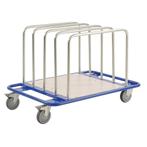 Platenwagen glas/ karton met 5 insteek beugels, Doe-het-zelf en Verbouw, 100 liter of meer, Ophalen, Zo goed als nieuw, Transportkar