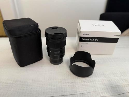Sigma 50mm / f 1.4 DG HSM Art Sony FE - ZGAN, Audio, Tv en Foto, Fotografie | Lenzen en Objectieven, Zo goed als nieuw, Ophalen of Verzenden