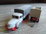 Wiking vrachtauto met open aanhanger, Wiking, Wiking, ..., Ophalen of Verzenden